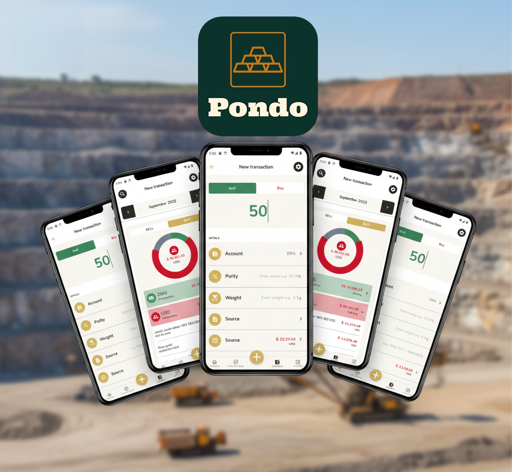Pondo - Offline first mobile app for gold sales tracking